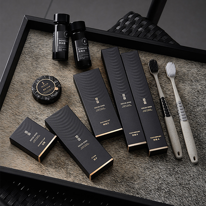 Hotel Toiletries Set with Shampoo Conditioner Soap