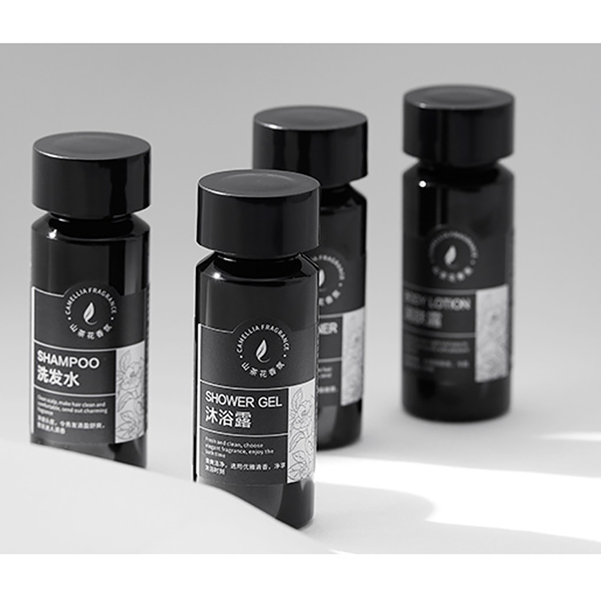 Hotel Toiletries Set with Shampoo Conditioner Soap