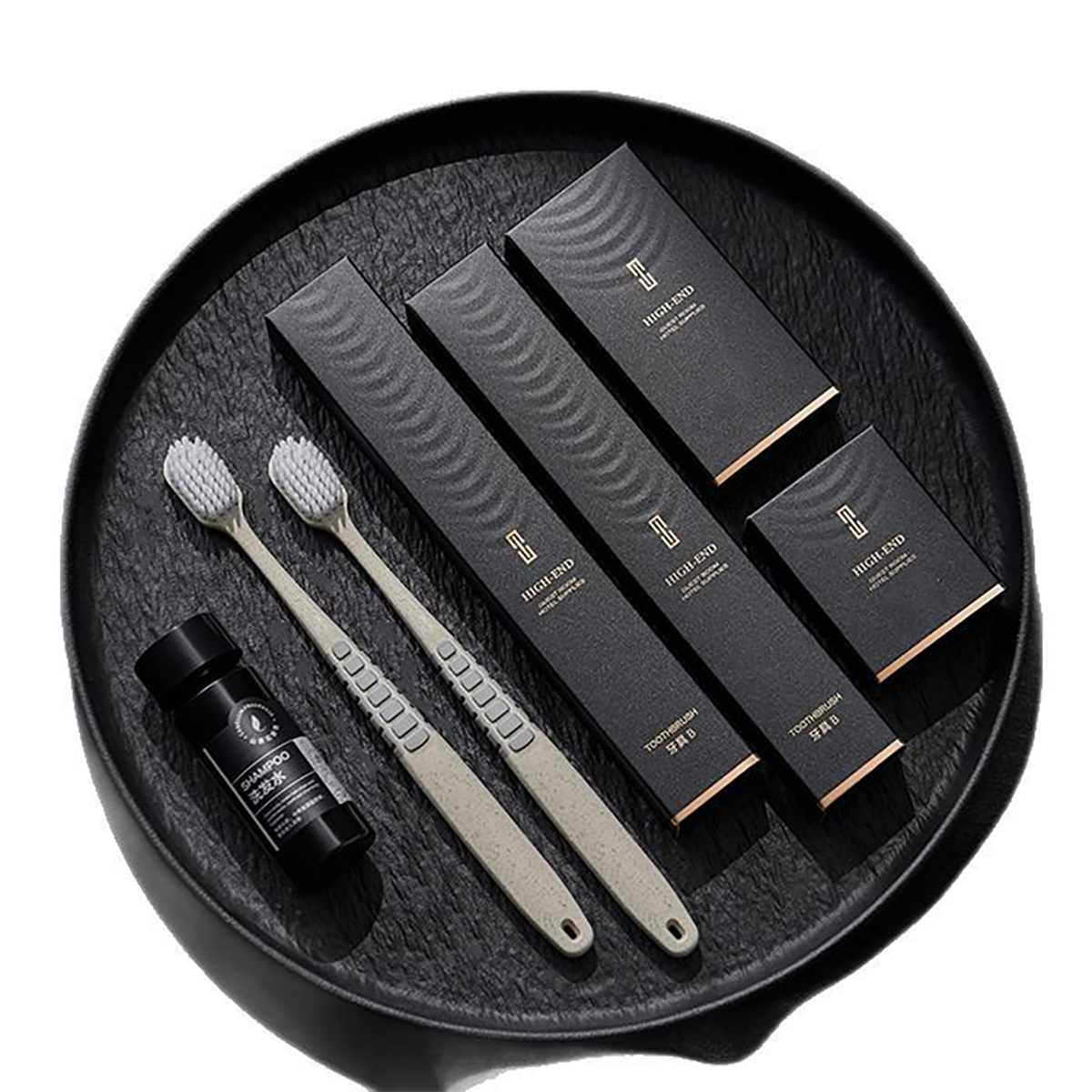 Hotel Toiletries Set with Shampoo Conditioner Soap