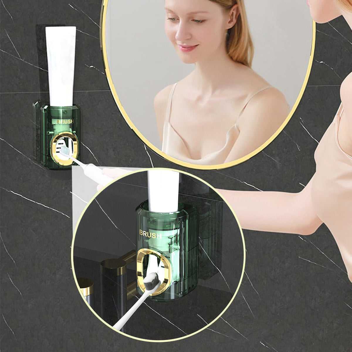 Automatic Toothpaste Dispenser in 3 Colours – Product View 6