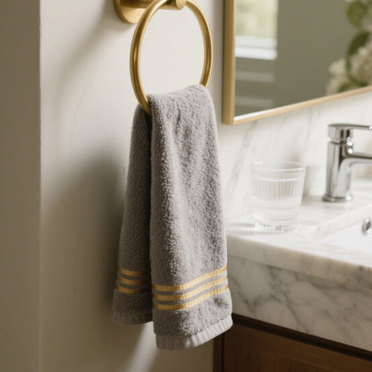 3 Pcs Hotel Bath Towel Set in Grey or White – Product View 4