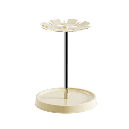 6-Slot Umbrella Storage Rack with Drain Tray Entryway