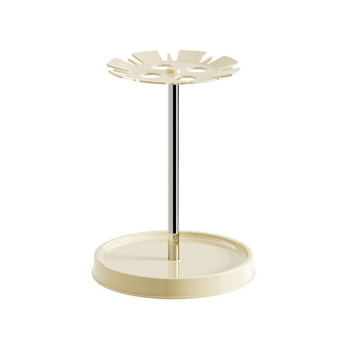 6-Slot Umbrella Storage Rack with Drain Tray