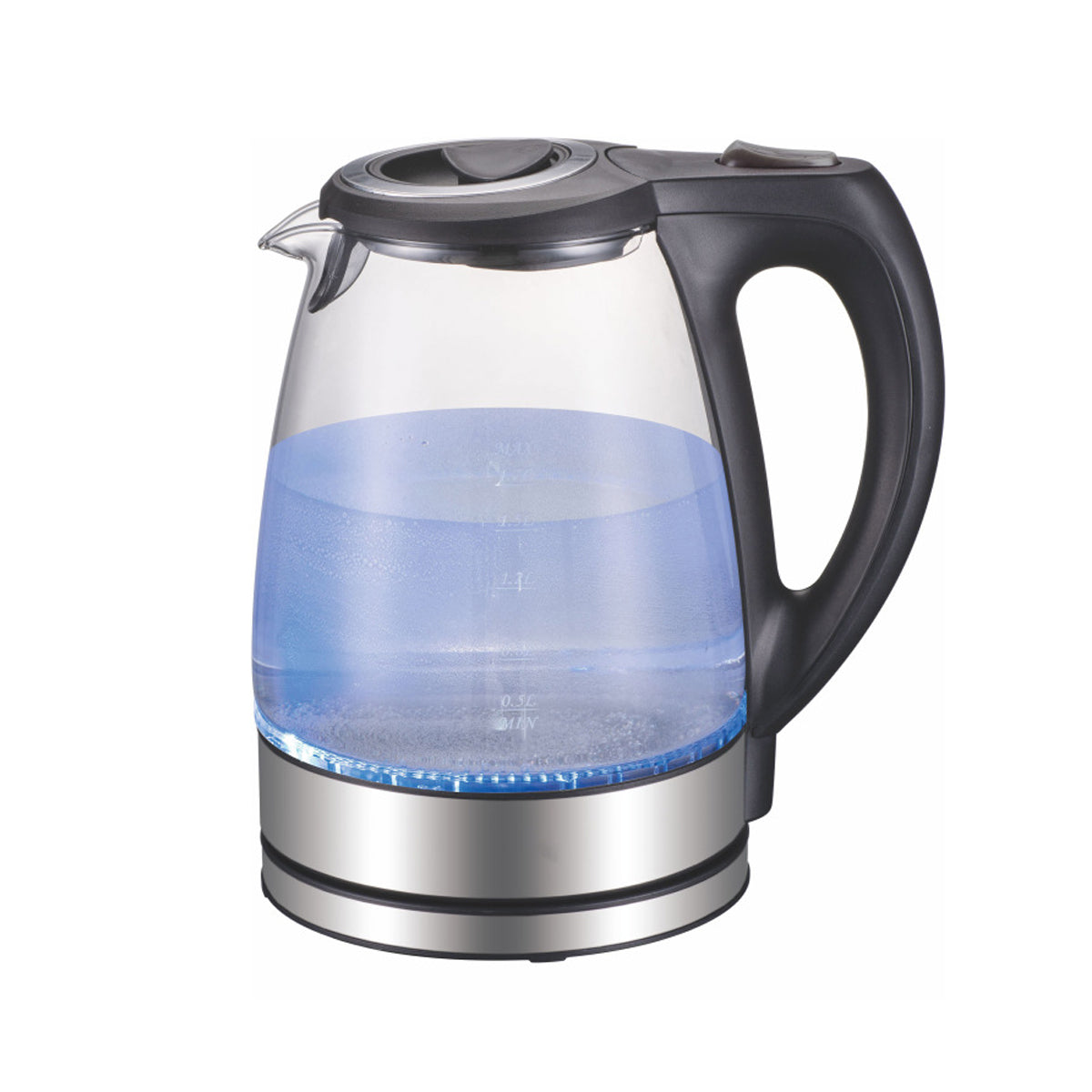 1.7L Electric Kettle Stainless Steel Hot Water Boiler for Home Hotel Office Use