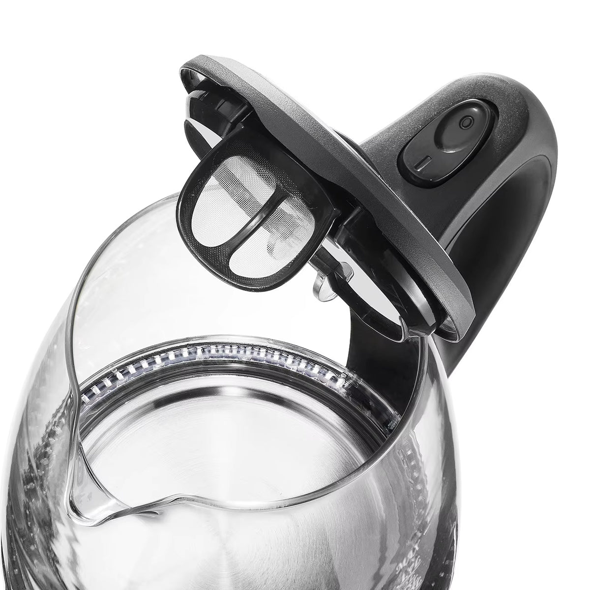 1.7L Electric Kettle Stainless Steel Hot Water Boiler for Home Hotel Office Use