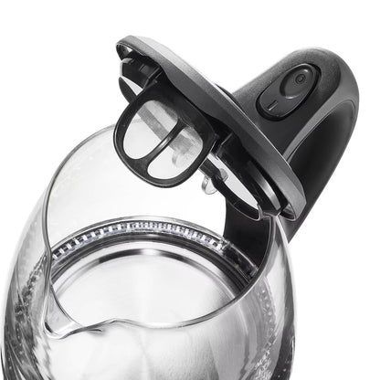 1.7L Electric Kettle Stainless Steel Hot Water Boiler for Home Hotel Office Use