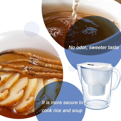 3.5L White Water Filter Jug for Hotel Rooms – Product View 9