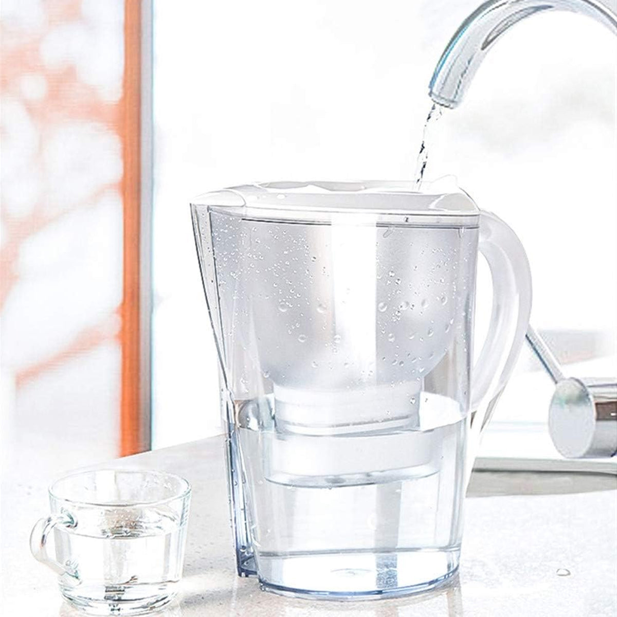 3.5L White Water Filter Jug for Hotel Rooms – Product View 13