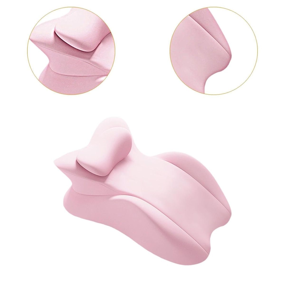 Slow-Rebound Wedge Pillow Set for Bed Support – Product View 5