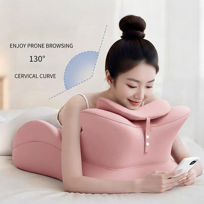 Slow-Rebound Wedge Pillow Set for Bed Support – Product View 10