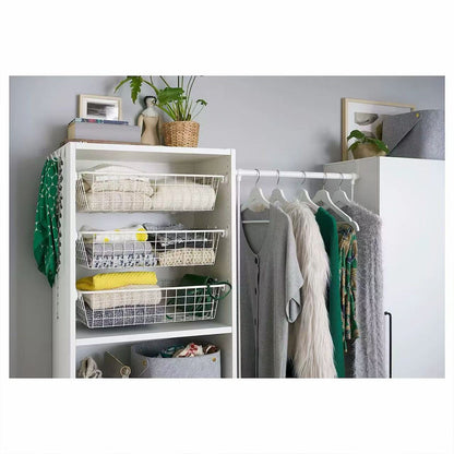 10PCS Slim Wooden Suit Hangers with Space Saving Design