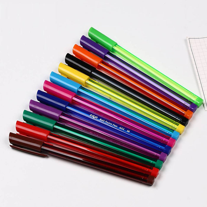 1 or 10 Sets Ballpoint Pens with Pocket Clips