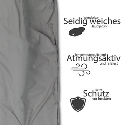 Silky Sleeping Bag Liner for Camping Hiking Hostel Travel Sheet