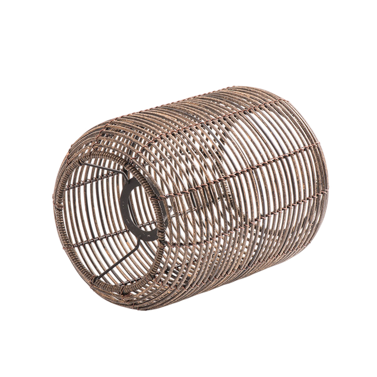 Vintage Rattan Woven Pendant Lampshade Boho Ceiling Light