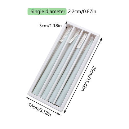 4pcs Candles Romantic Candlelight Dinner Candles Scented Candle Home Decor AU
