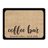Quick Dry Dish Mat for Coffee Bar Counters — Coffee