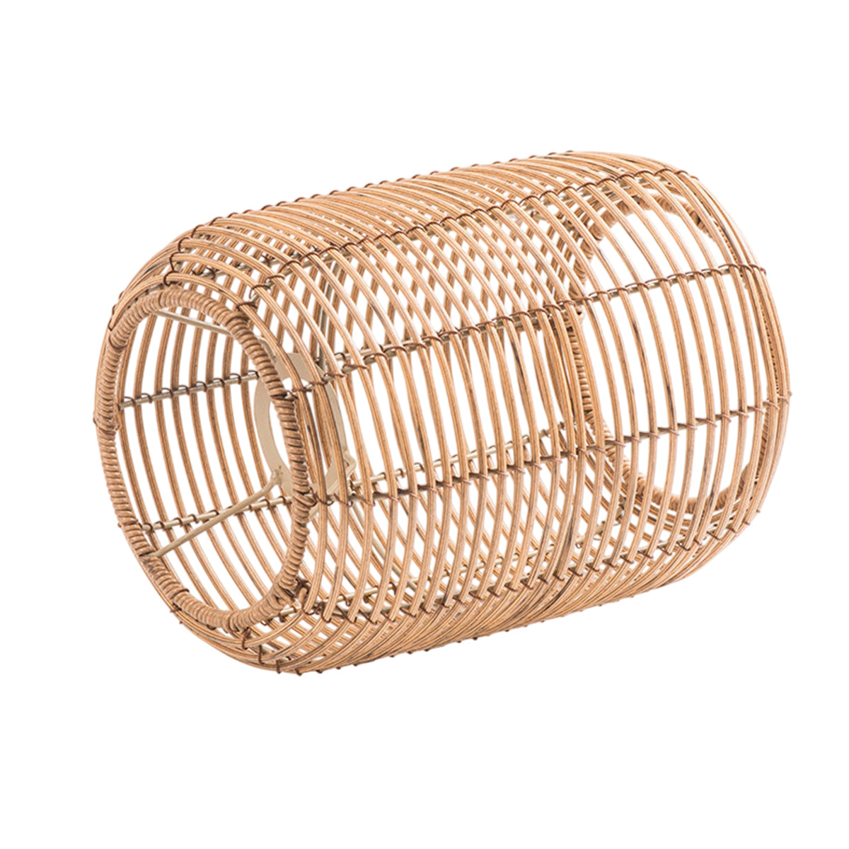 Vintage Rattan Woven Pendant Lampshade Boho Ceiling Light