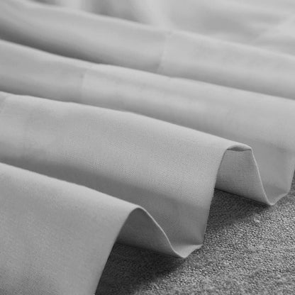 4 Piece Fitted Sheet Bedding Set Soft Wrinkle Resistant