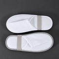 Custom range reference | BOJIN-slippers-grey-trim | Unbranded supplier image for custom orders; final artwork and specifications to be agreed.