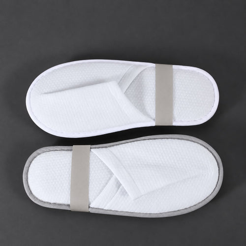 Custom Hotel Slippers – Bojin – grey trim