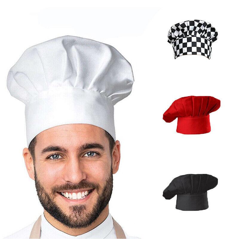 Chef Hat Adjustable Kitchen Cook Cap for Restaurants