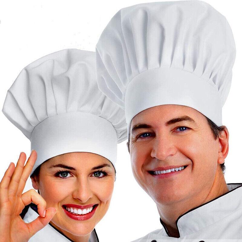 Chef Hat Adjustable Kitchen Cook Cap for Restaurants