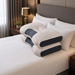 1 or 2 Pcs Contour Pillows with Mesh Sides