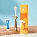 Custom branding reference – Dongwu Senlin Kids Series – Kids Dental Kit. Final design subject to quotation.
