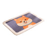 Faux Cashmere Bath Mat with Pattern Choices — Akita Inu