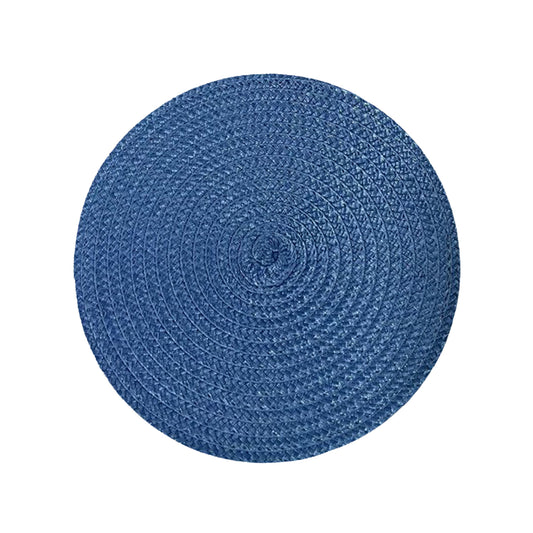 4 Pcs Round Woven Placemats Heat Insulation Table Mats