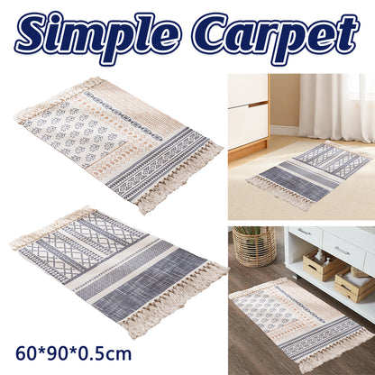 Carpet Simple Floor Mat Living Room Table Bedroom Decorative Soft Indoor Rug