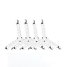 4 Pcs Bed Sheet Straps with Adjustable Bands — White