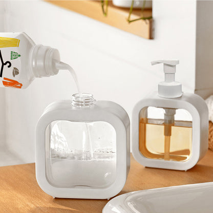 Refillable Bathroom Dispenser Bottle in 2 Sizes – Product View 7