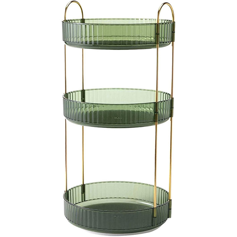 Rotating Cosmetic Organiser Home Storage Shelf Box for Makeup and Beauty Product