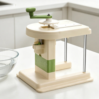 Hand Crank Vegetable Cutter for Kitchen Prep – Product View 11