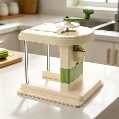 Hand Crank Vegetable Cutter for Kitchen Prep – Product View 13