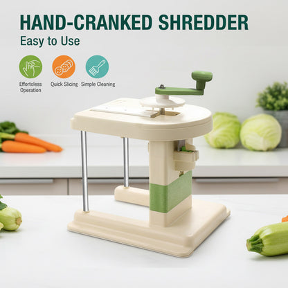 Hand Crank Vegetable Cutter for Kitchen Prep – Product View 14