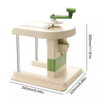 Hand Crank Vegetable Cutter for Kitchen Prep – Product View 3