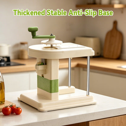 Hand Crank Vegetable Cutter for Kitchen Prep – Product View 8