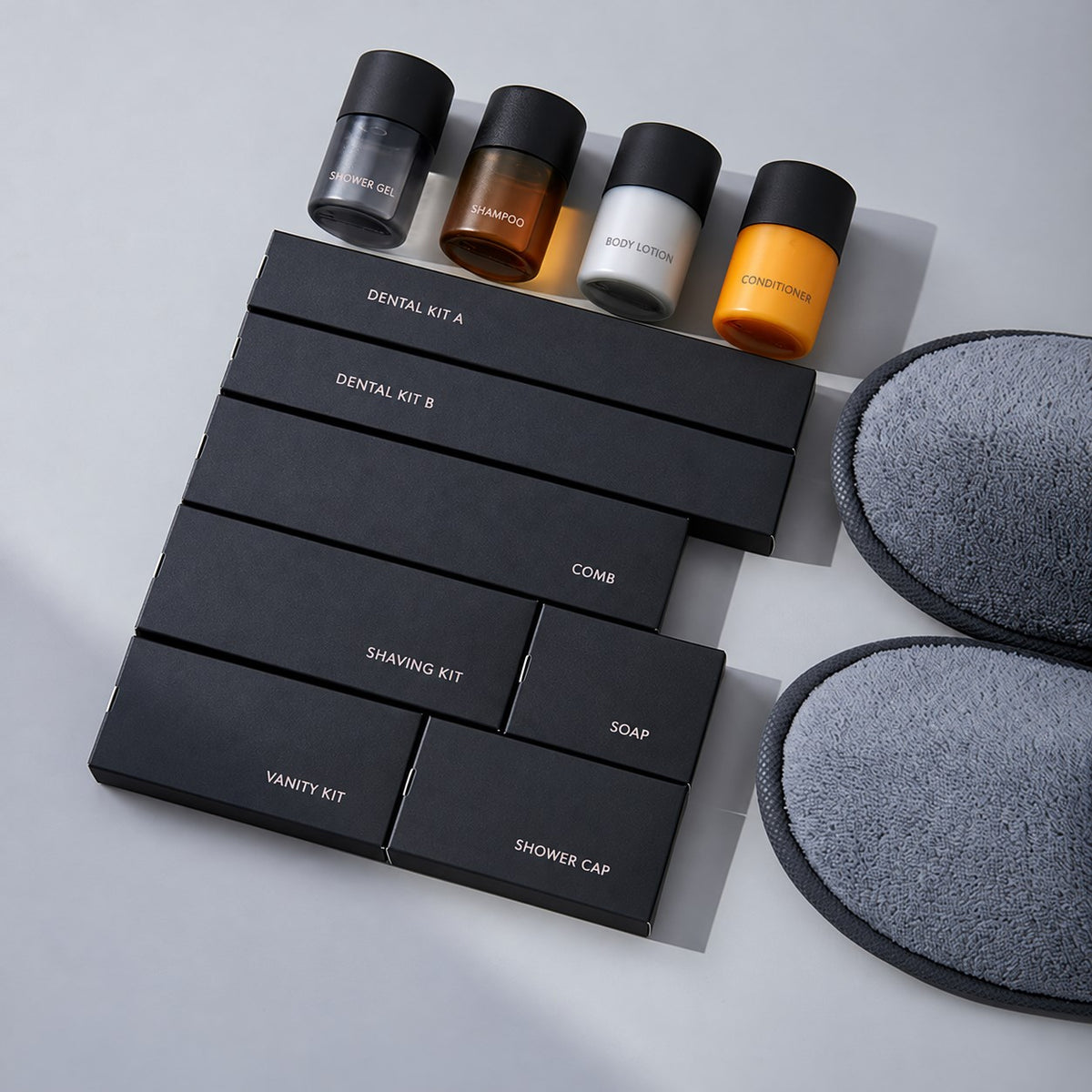 Custom branding reference – Jiangxin Series – Range and packaging. Final design subject to quotation.