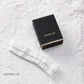 Custom branding reference – Jianyi Series – Shower Cap. Final design subject to quotation.