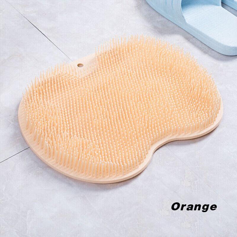 TPR Shower Foot Scrubber Exfoliating Massage Pad 30x23cm