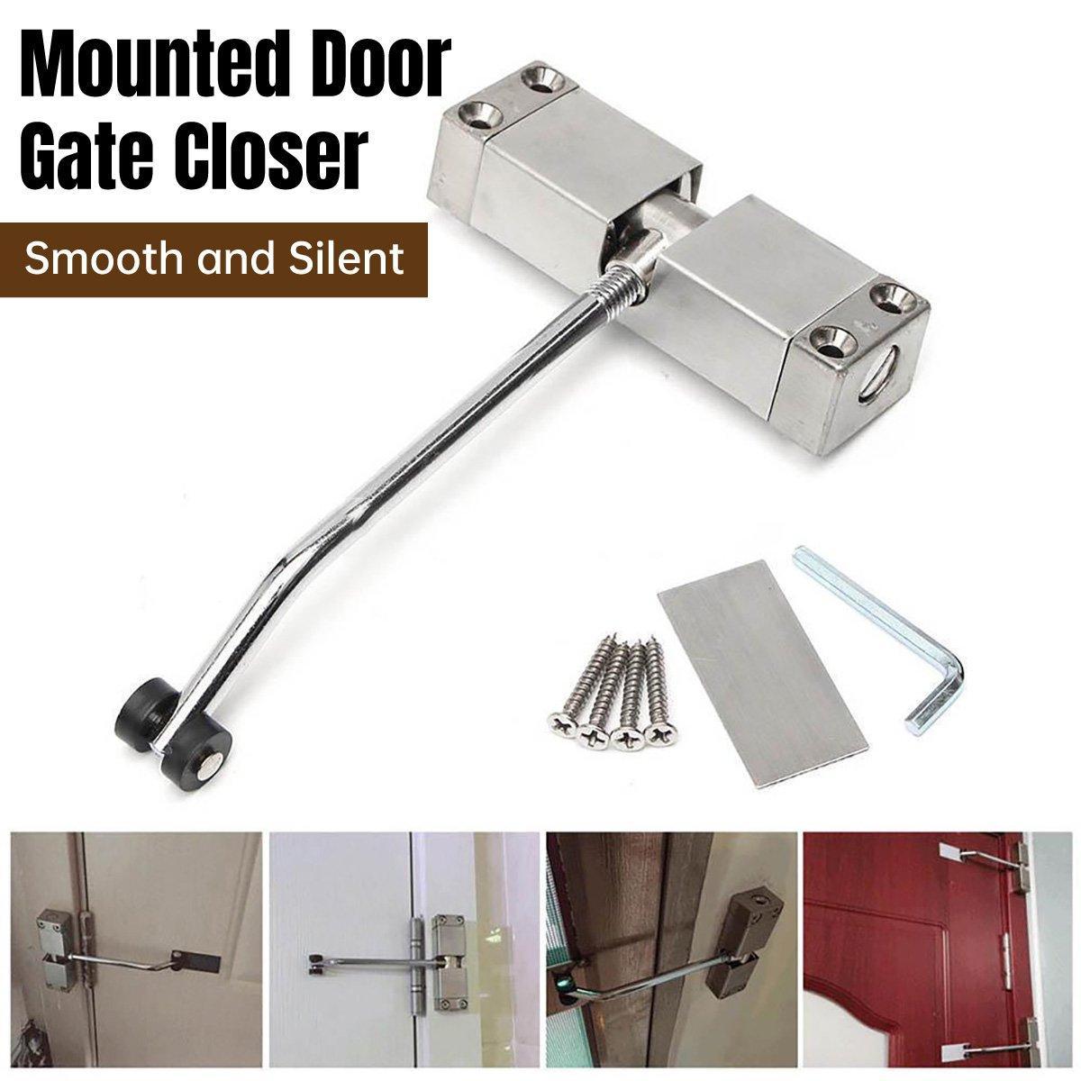 Adjustable Automatic Door Closer with Silent – Product View 2