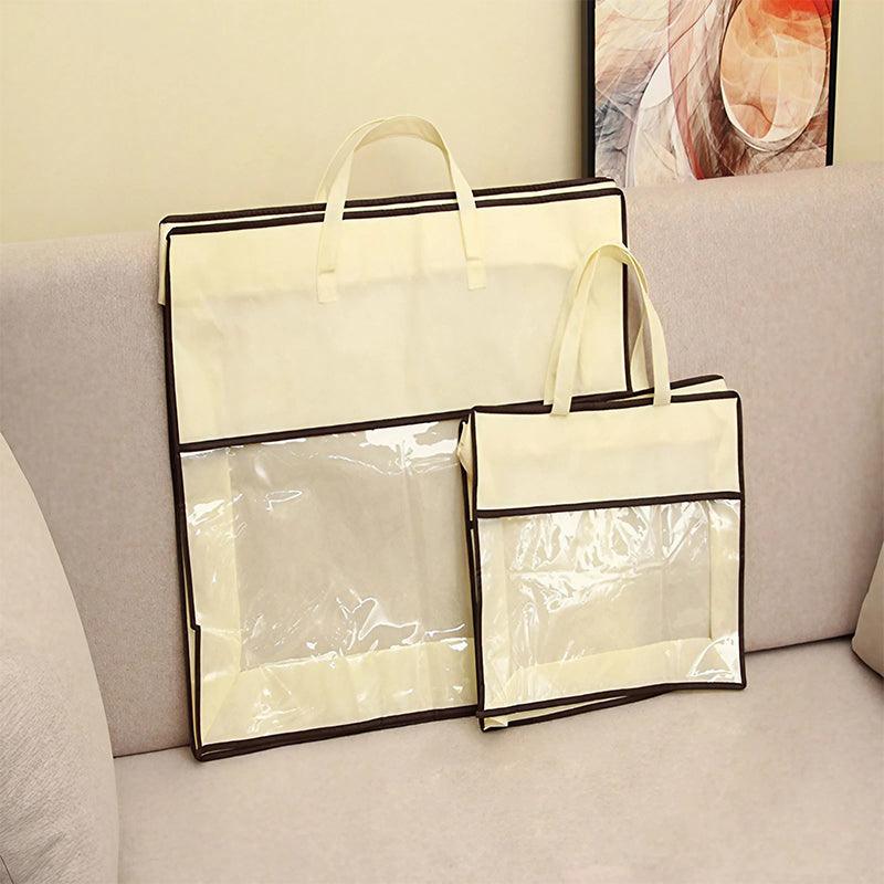 5x Dustproof Zip Storage Bag Non-woven Waterproof Quilt Storage Pillow Organizer