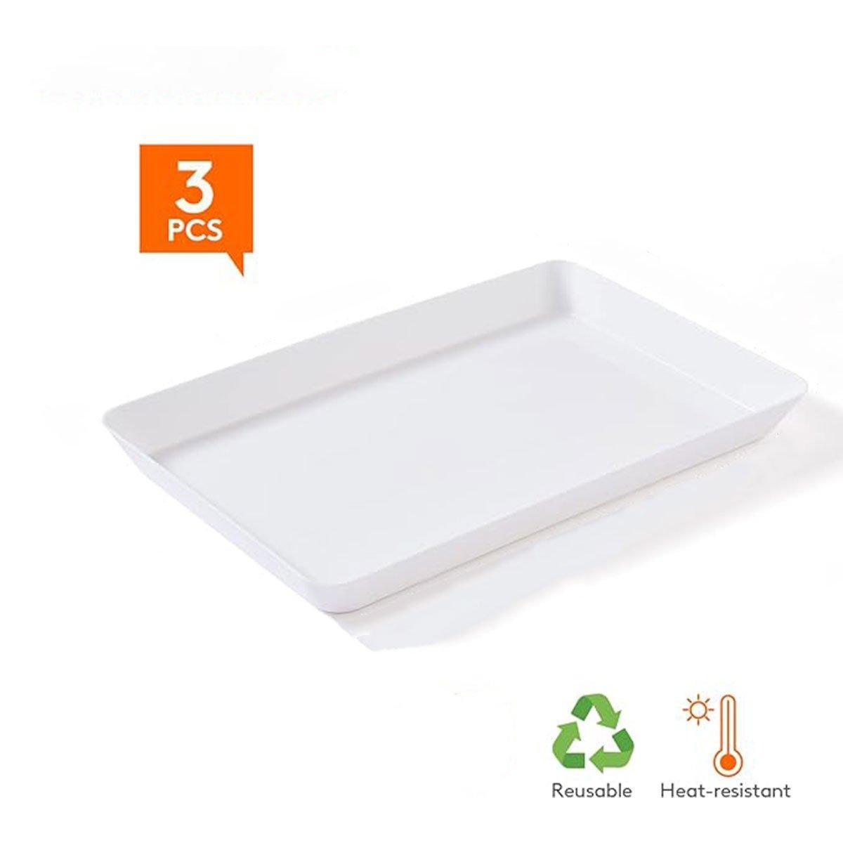 3 Pcs Rectangular Food Trays for Buffet Display – Product View 15