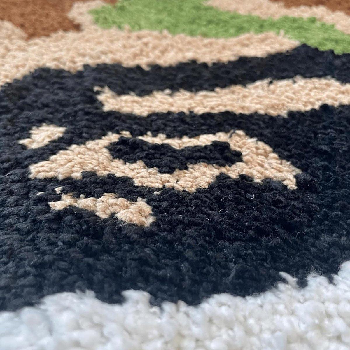 Mushroom Bathroom Mat 50 × 80 cm in 3 Colours – Product View 10