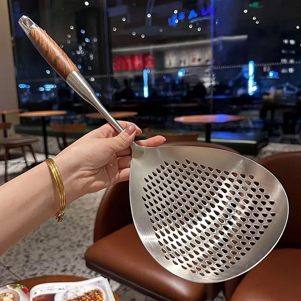Stainless Steel Colander Spoon for Kitchen Use – Product View 12