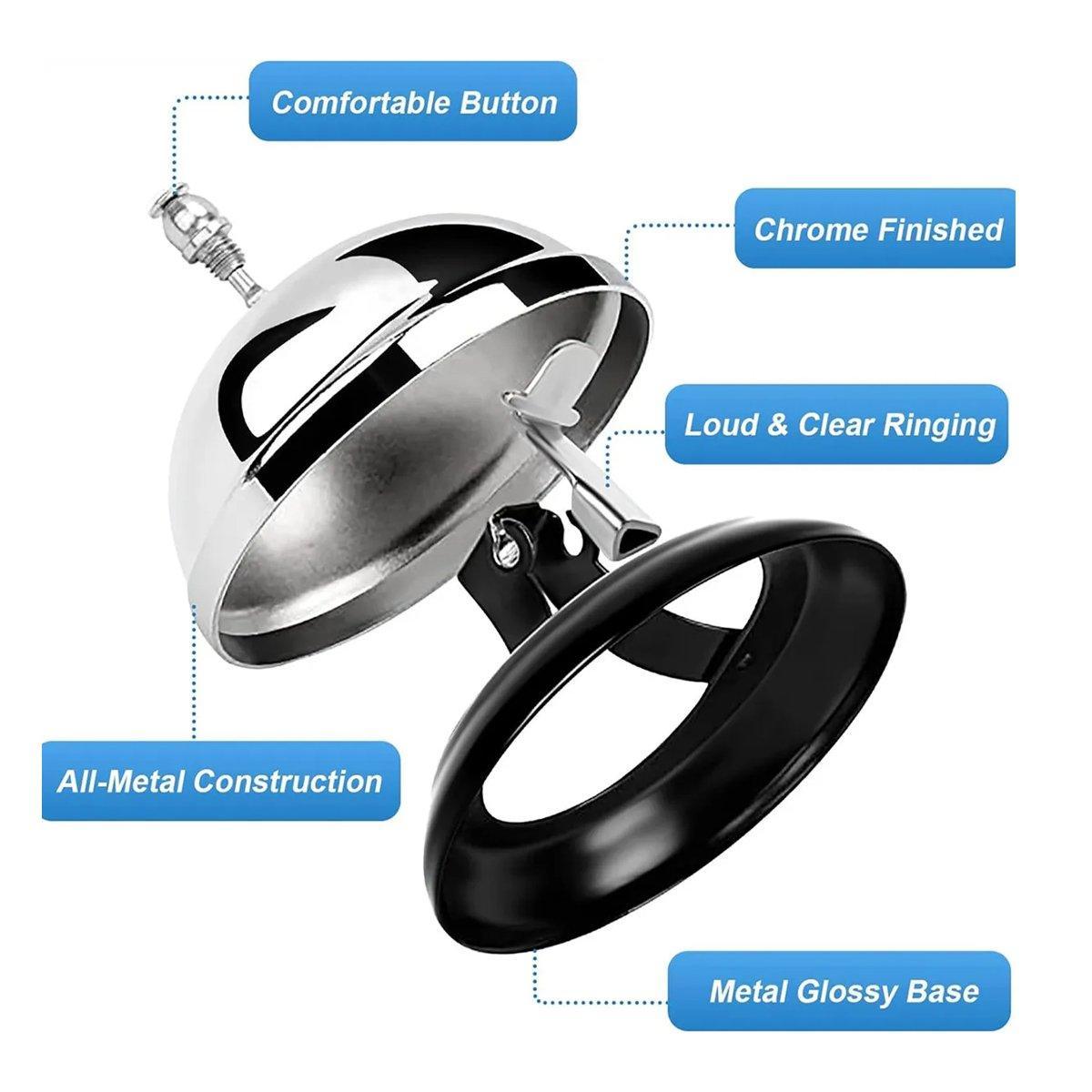 2PCS Service Call Bells for Front Desk Counters