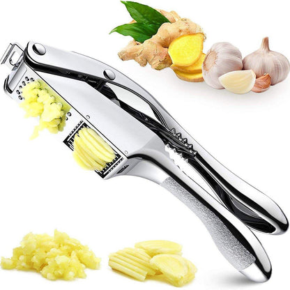 Aluminium Alloy Garlic Press with Dual Function – Product View 12