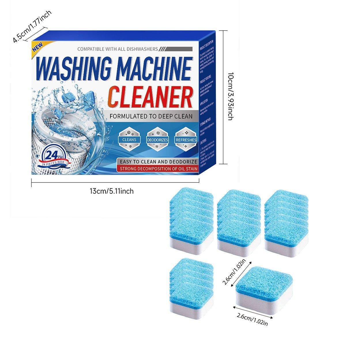 24 Pcs Washing Machine Cleaner Tablets for Laundry – Product View 3